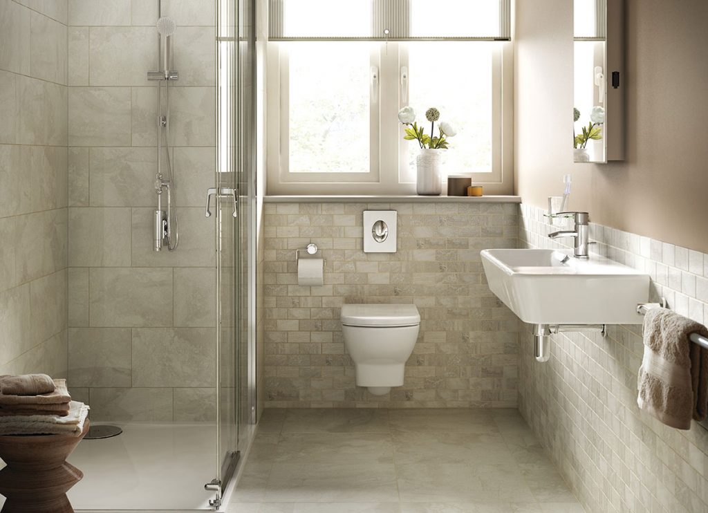 Shower room tiles design | A & M Flooring And Design